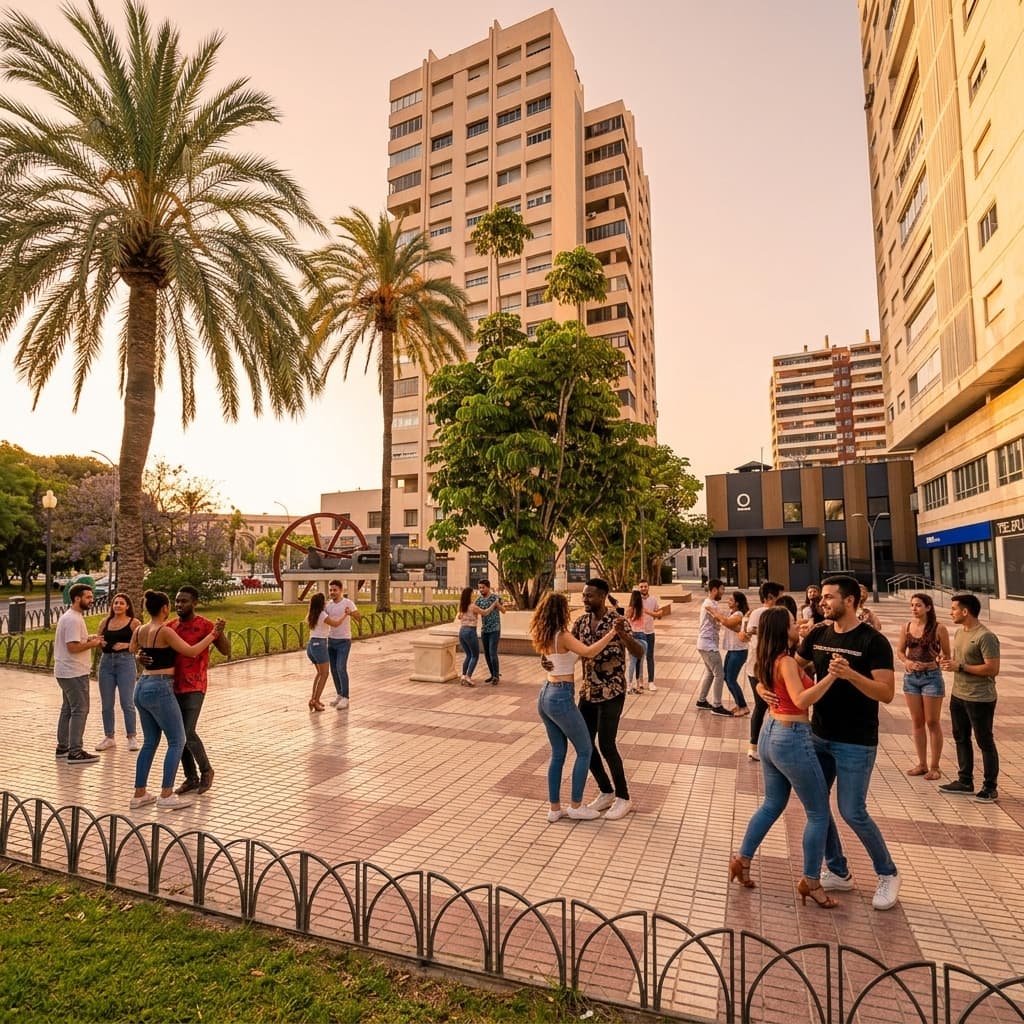 Bachata en plaza